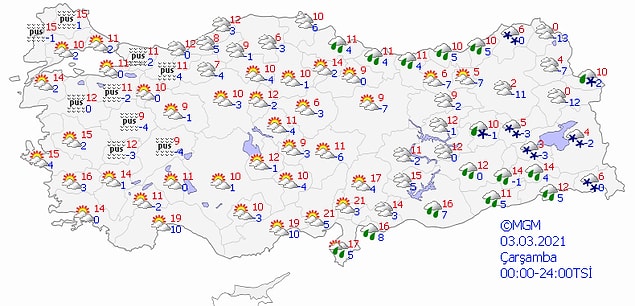 3 Mart Çarşamba