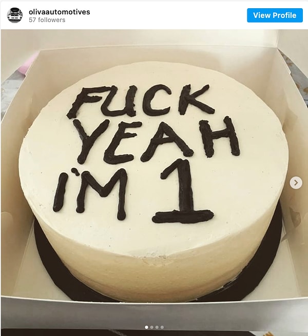 5. А вот еще один мега-торт от гордого папы.