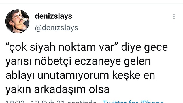 12. Bir de bunların acile gidenleri var.