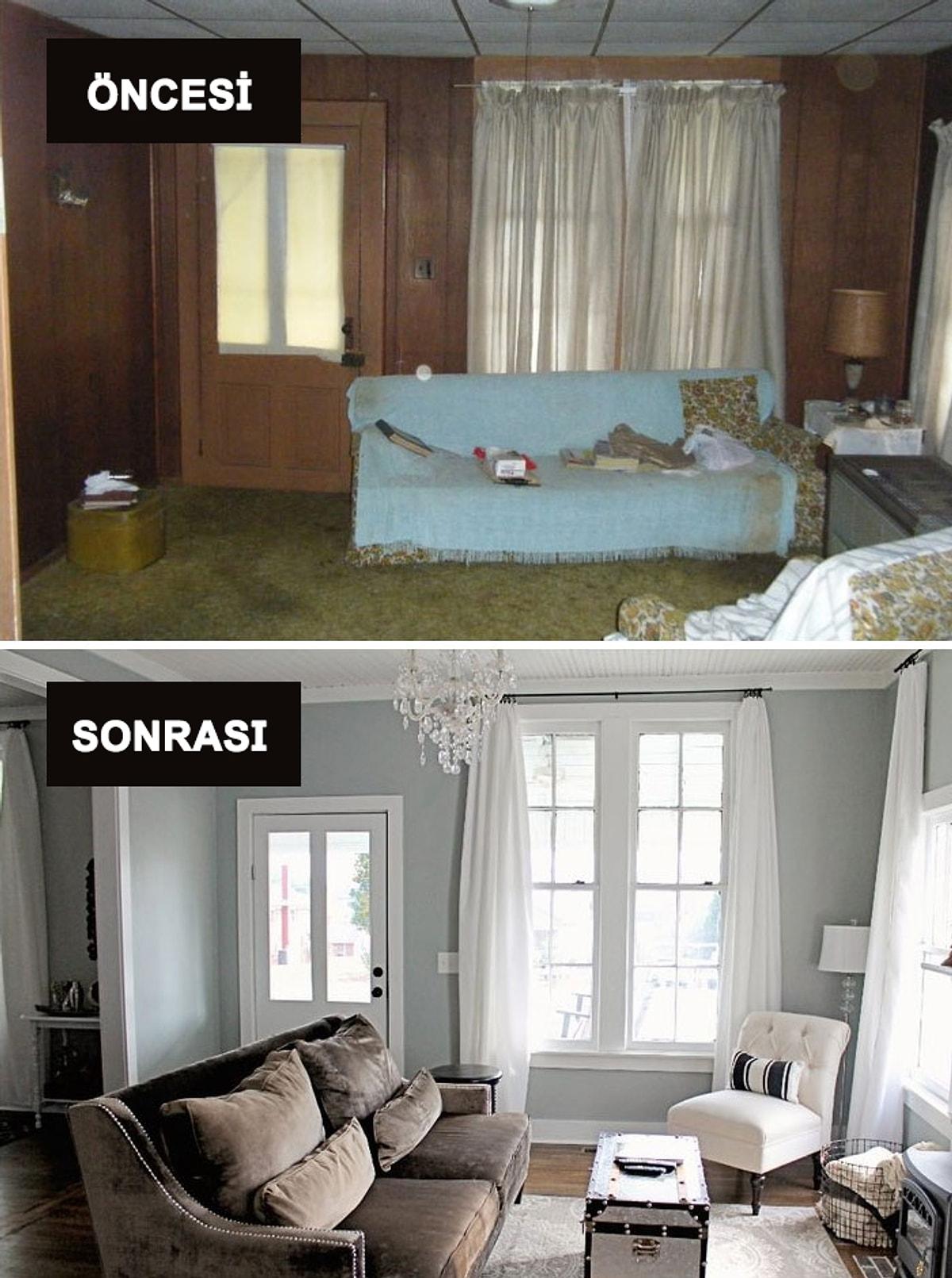Ремонтировали дом в продолжении месяца. Хоум стейджинг до и после. Комната до и после. Интерьер до и после комнаты. Интерьер квартиры до и после.