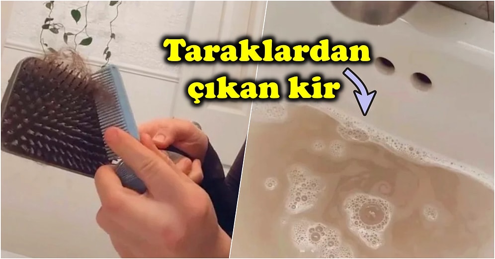 İki Haftada Bir Yıkanmasını Söylediği Taraklardan Çıkardığı Kirle Gören Herkesi Şaşkına Çeviren Kadın