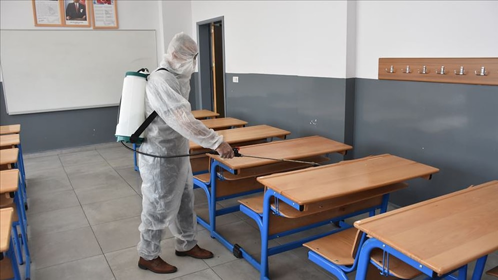 Van'ın 4 Mahallesinde Okullar Koronavirüsten Tatil Edildi