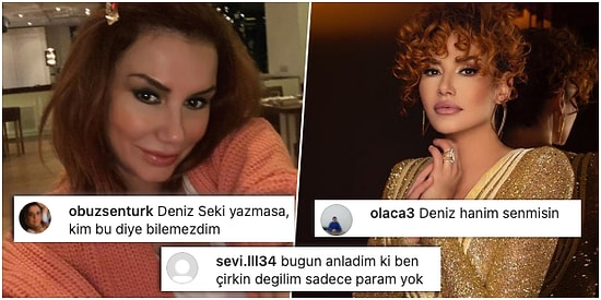 Deniz Seki'nin Photoshopun Dibine Vurarak Bambaşka Birine Dönüştüğü Fotoğrafı Olay Yarattı