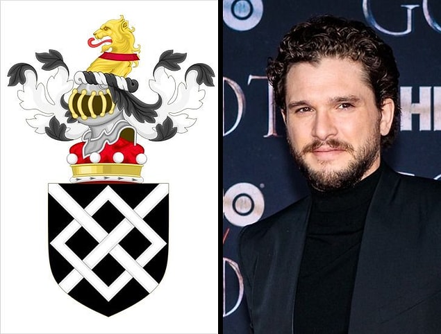 1. Kit Harington bir Baronet'in oğludur.