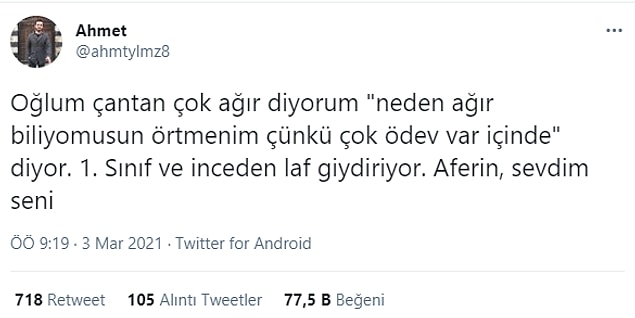 5. Bu yaşta bu cevap...