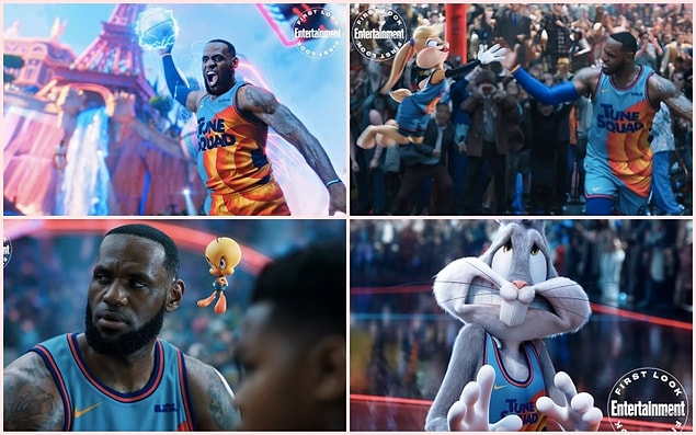 17. LeBron James'li Space Jam 2'den yeni görseller paylaşıldı.