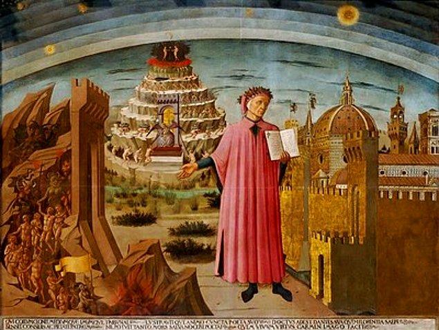 Dante’nin İlahi Komedya’yı 1308 yılında yazmaya başladığını, araya az önce sözünü ettiğimiz kitapları soktuğunu ve sonra yeniden asıl büyük eserine geri döndüğünü biliyoruz.