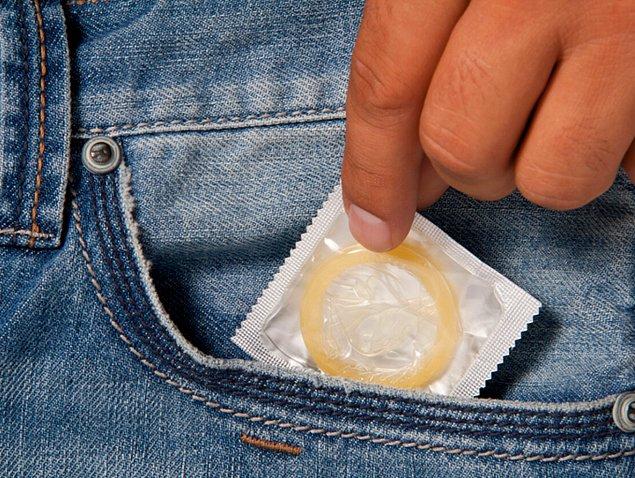 6. Prezervatifinizi havadar bir yerde tutun!