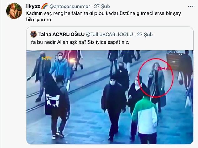Peki bütün maskesiz dolaşanlar arasında anlık olarak kameradan renkli saçlı kadını bulup seçen polis memurunu hatırladık mı?