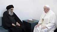 Papa Francesco, Irak'ta Şii Lider Ayetullah El Sistani ile Görüştü