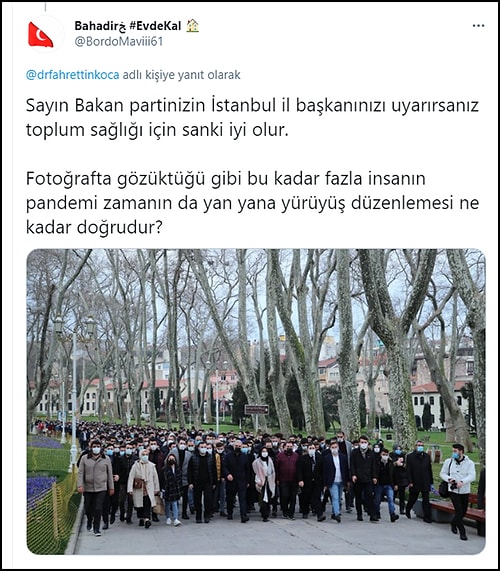 'Beklediğimiz Cumartesilerin İlki! Devamı, Kıymetini Bilmemize Bağlı' Diyen Bakan Koca'ya Tepkiler