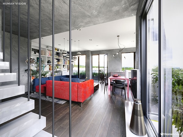 Так видит человек