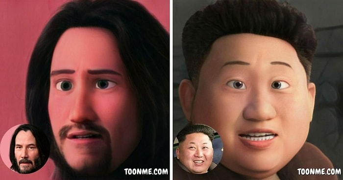Приложение "ToonMe" превращает знаменитых людей в персонажей мультивселенной Pixar (15 фото)