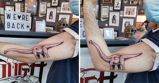20 самых гениальных способов превратить татуировку в оптическую иллюзию