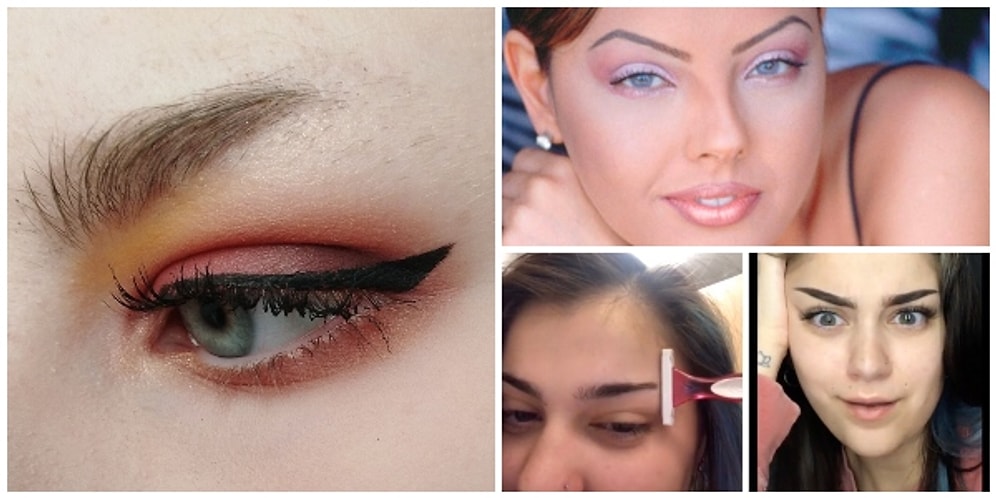 Son Dönemin Popüler Yüz Germe Hilesi Olan Kaşların Yarısını Alma Trendine Neden Kesinlikle Bulaşmamalısınız?