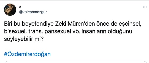 Özdemir Erdoğan'ın Bitmek Bilmeyen Zeki Müren Takıntısına Lafını Esirgemeyenlerden Net Tepkiler