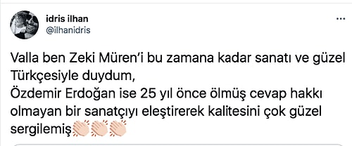 Özdemir Erdoğan'ın Bitmek Bilmeyen Zeki Müren Takıntısına Lafını Esirgemeyenlerden Net Tepkiler