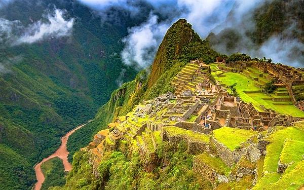 3. Machu Picchu, Dünyanın Yeni Yedi Harikasından biridir.