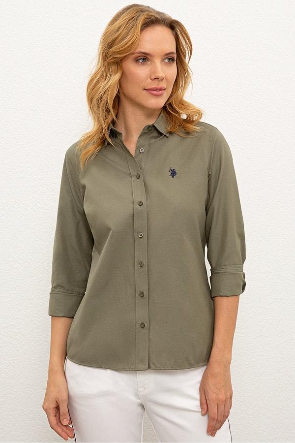 1. U.S. Polo Assn. yeşil gömleği bu fiyata kaçırmak istemezsiniz!