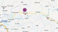 Bingöl'de 4,0 Büyüklüğünde Deprem
