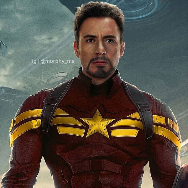 7. Капитан Америка и Железный человек