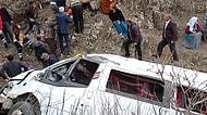 Batman'da Öğrenci ve İşçileri Taşıyan Minibüs, Uçurumdan Yuvarlandı! 2 Kişi Öldü, 27 Yaralı