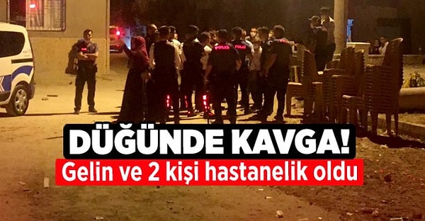 11. Düğüne gelen ergenlerin ortalığı dağıtarak kavga etmesi...