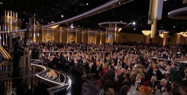 5. Церемония The Golden Globes в старые добрые времена: