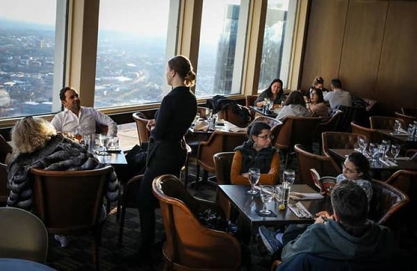 11. Рестораны тогда: