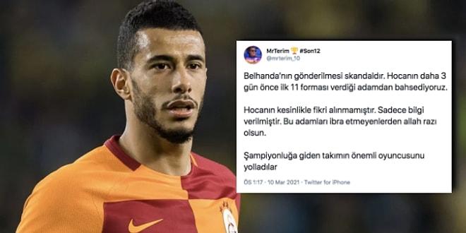 Büyük Şok! Galatasaray, Stat Zeminini Eleştirirken Yöneticilere Laf Atan Belhanda'nın Sözleşmesini Feshetti