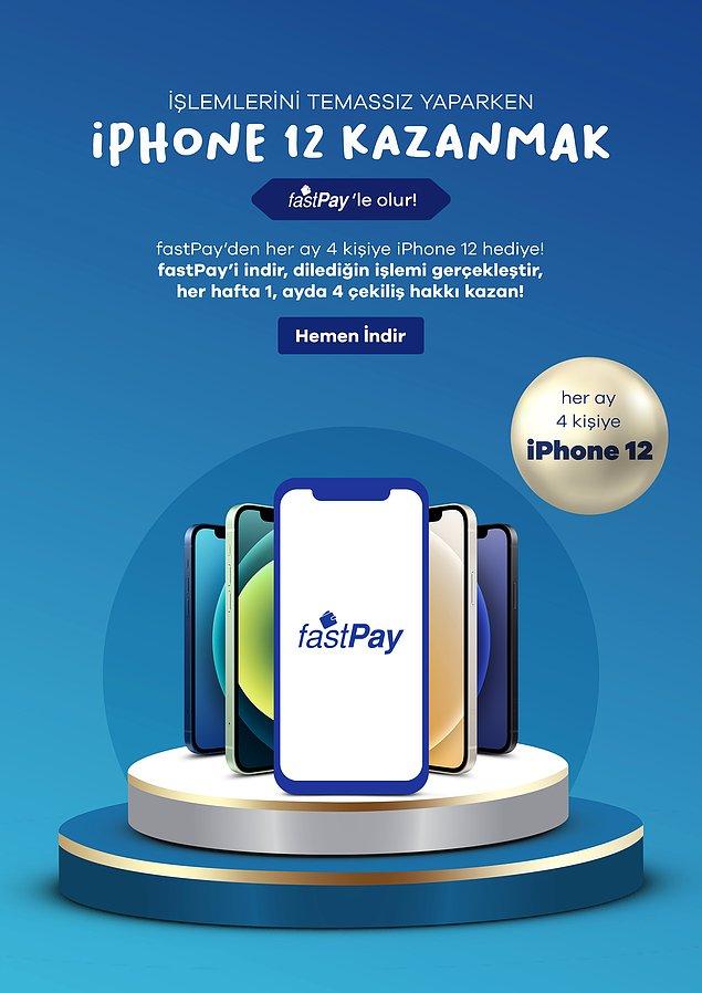 fastPay iPhone 12 Dağıtıyor!