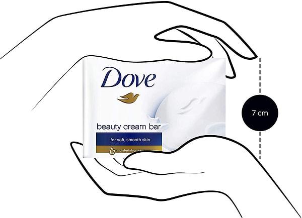 16. Dove katı sabun indirimde 5 TL'ye düşünce en çok satanlardan biri olmuş.