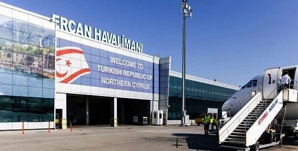 2. Havaalanı da sadece Türkiye tarafından tanındığı için yalnızca Türkiye'den kalkan uçaklar iniş yapıyor.