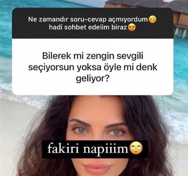 En son da dadı, aşçı ve şoför imkanı sağlamayan bir adamdan çocuk yapmayacağın ilan etti. Açıklamanın tamamı şöyle: