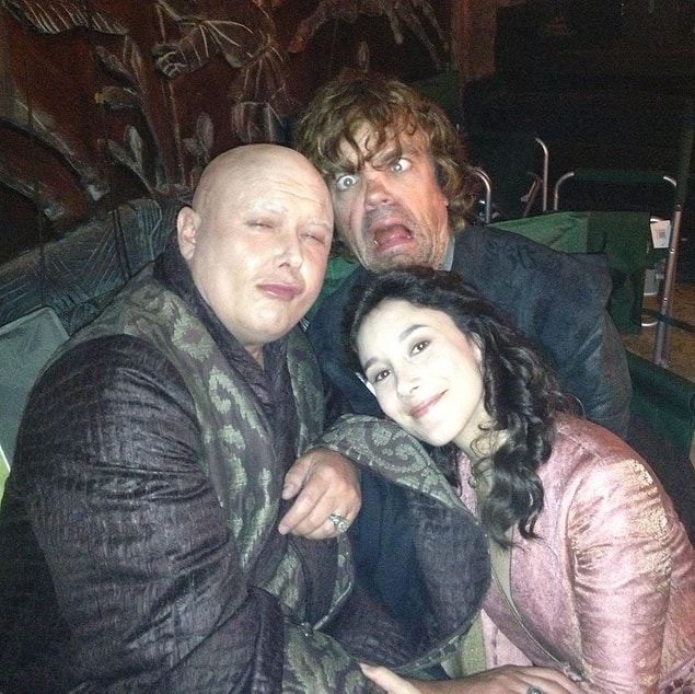 Game of Thrones set throwbackleri yapmış,