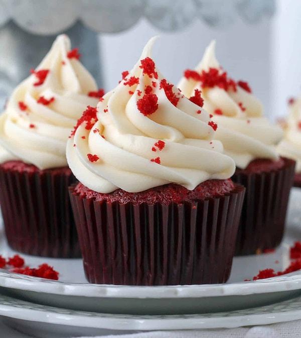 8. Red Velvet Cupcake: