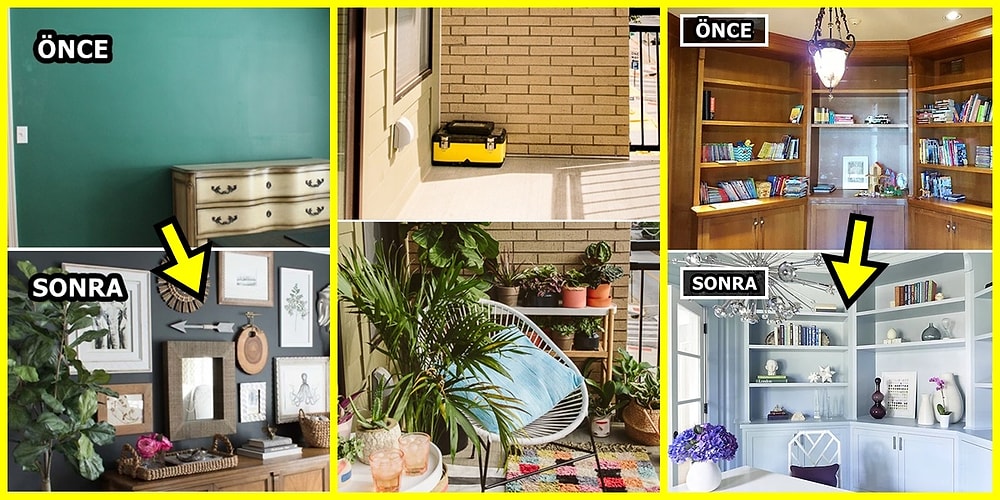 Öncesi ve Sonrası Hallerini Görünce Değişimine İnanamayacağınız 21 Oda