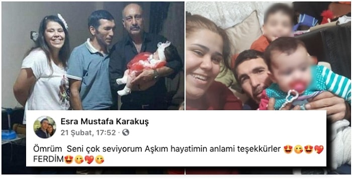 Komşusu Cengiz'den Çocuk Sahibi Olan Esra'nın Kocası Ferdi ile Barıştığını İlan Eden Aşk Dolu Paylaşımları