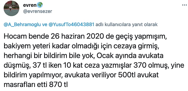 İşin bir de "avukatlık" boyutu var.