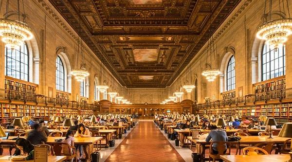 4. New York Halk Kütüphanesi-Manhattan