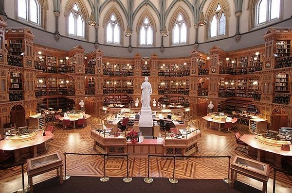 12. Parlamento Kütüphanesi-Kanada