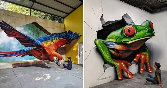 20 реалистичных граффити от мексиканского уличного художника убедят вас в том, что этот вид искусства недооценен