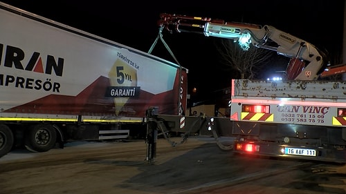 Bursa'daki Korkunç Kazadan Yara Almadan Kurtulan TIR Şoförü Gözaltında