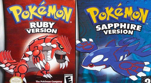 Pokémon Ruby & Sapphire , Pokémon Emerald, Pokémon Platinum ve daha nicesi