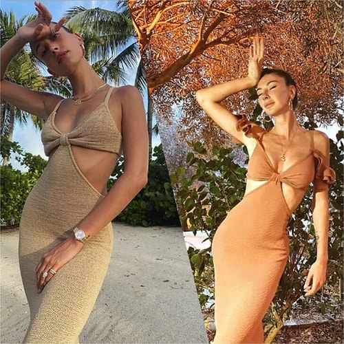 Yıllardır Değişmedi: Şeyma Subaşı ve Ünlü Model Hailey Bieber'ın Benzerliği Konuşulmaya Devam Ediyor