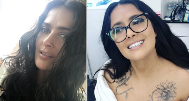 5. Peki hangi fotoğraf Salma Hayek'e ait?