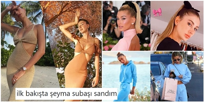 Yıllardır Değişmedi: Şeyma Subaşı ve Ünlü Model Hailey Bieber'ın Benzerliği Konuşulmaya Devam Ediyor