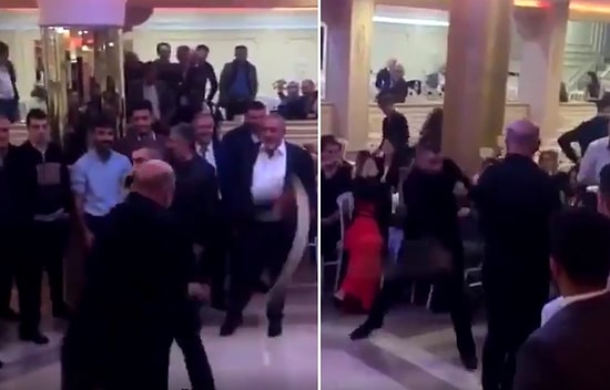 Bu Nasıl Düğün Geleneği? Düğünde İki Erkeğin Birbirine Halatla Vurduğu İlginç Anlar