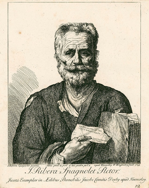 17. yüzyıl ressamı Jusepe de Ribera yaşadığı çağa da uygun olarak cesurca bir işe imza atar ve ucube olarak görülen bir durumu tersine çevirmeyi başarır.