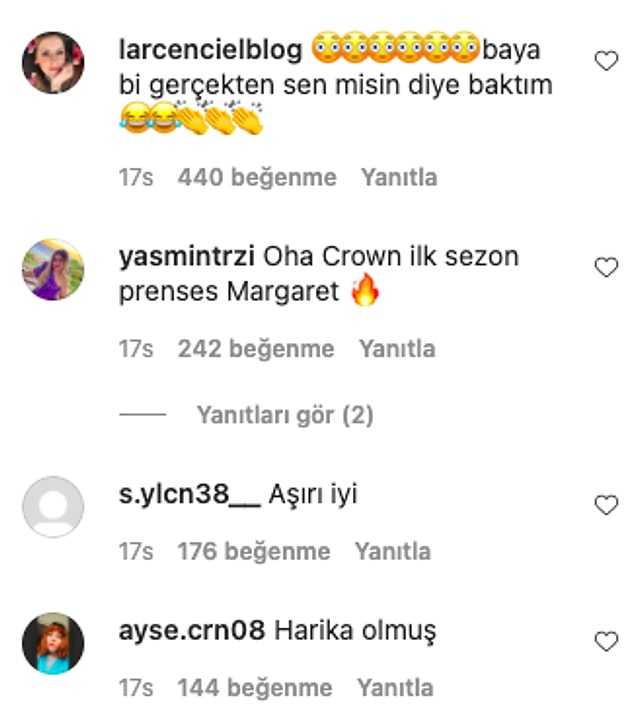Yorumlar zaten aldı başını gitti bu paylaşımla...